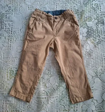 Pantalon beige bébé garçon  - taille 86 (12-18 mois)