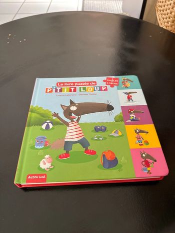 Le livre puzzle p’tit loup