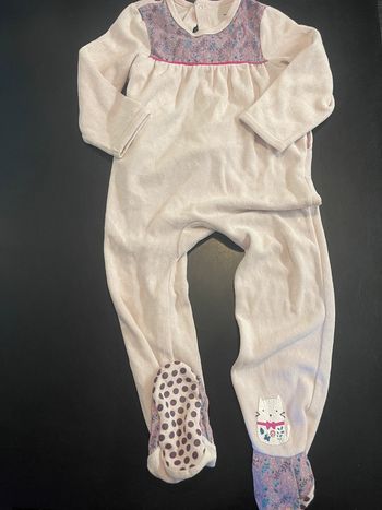 Pyjamas velours 3 ans