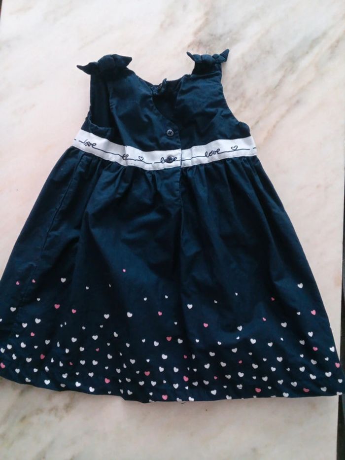 Robe marine et multicolore TEX - photo numéro 2