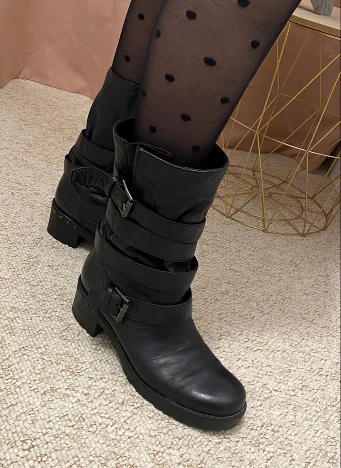 🖤 Bottines Janet & Janet - Taille 38 - photo numéro 2