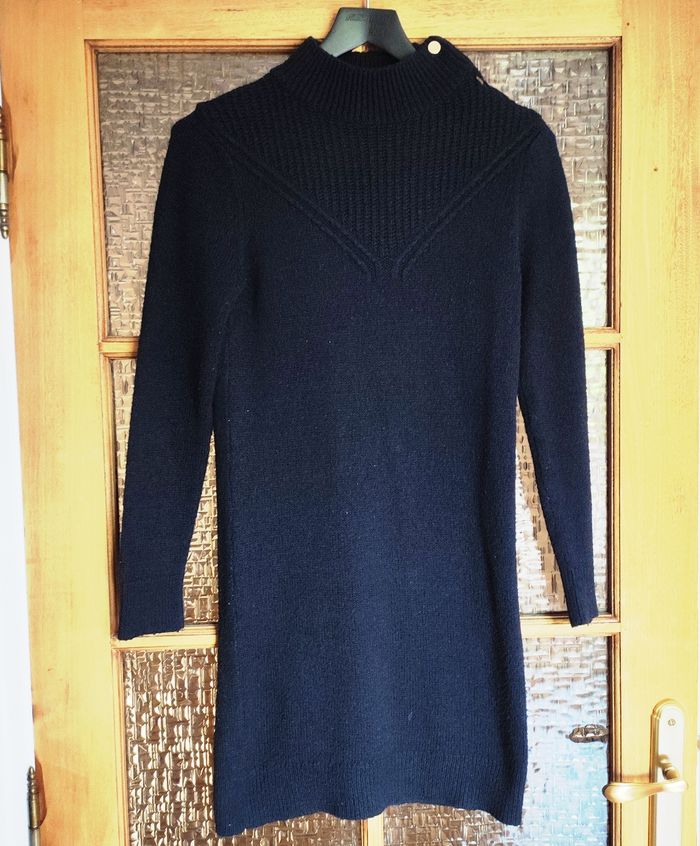 Robe pull Marine
