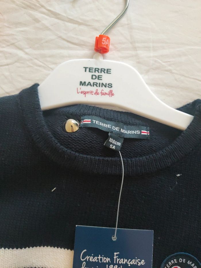 Pull enfant EF en H21 Terres des marins 5 ans - photo numéro 5