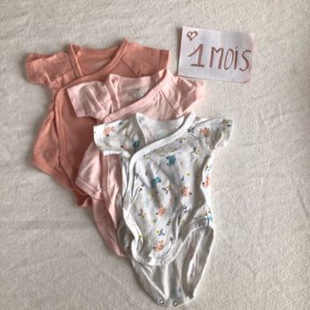 Lot 3 bodies courts fille