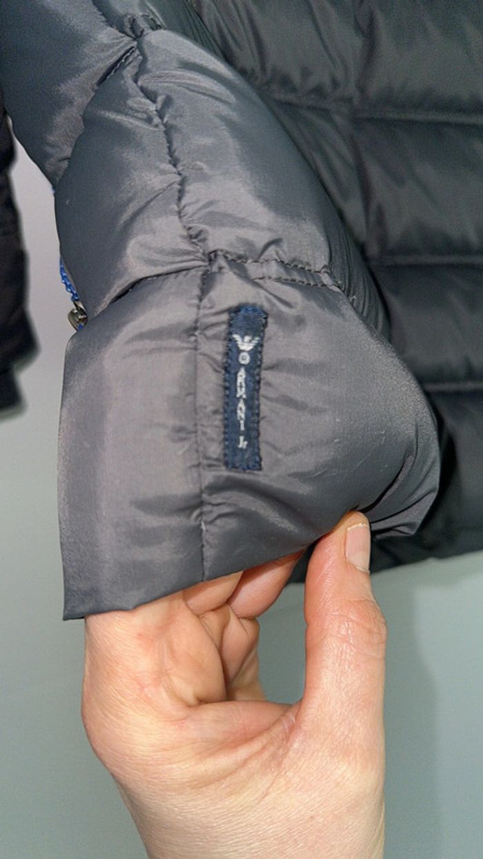 Doudoune demi-saison Armani – Gris foncé – Très bon état - photo numéro 8