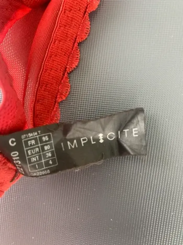 Soutien-gorge 95C Implicite lingerie fine - photo numéro 3