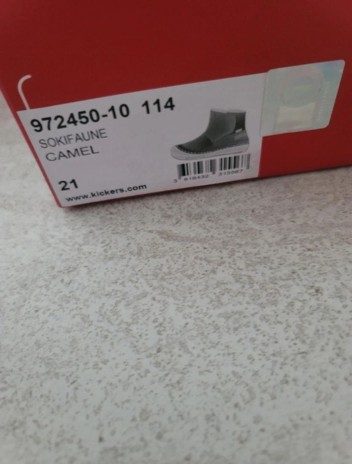 Kickers fourrés Taille 21 - photo numéro 6