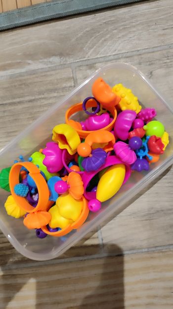 Perles enfants / Bijoux infini sans fil TBE
