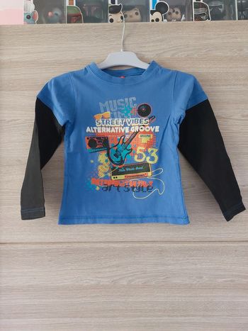 maillot longues manches 4 ans