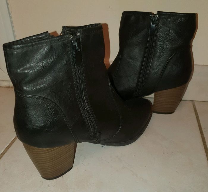 Bottines à talons Gemo Taille 39 - photo numéro 2