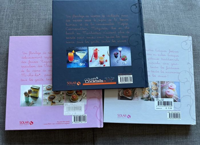 Livres recettes cupcakes, douceurs et cocktails - photo numéro 5