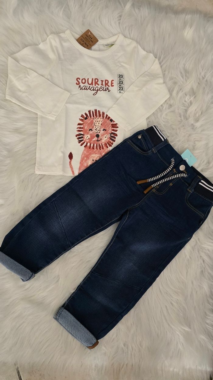 NEUFS(non portés)🏷😍🤩💙 superbe ensemble  23mois garçon 💙🤩😍