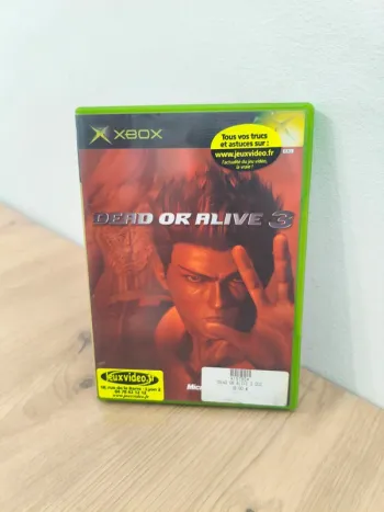 Jeu Xbox dead or alive 3