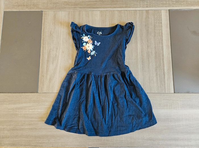Robe bleu marine C&A 2 ans