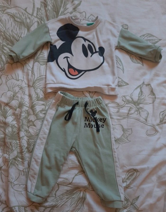 Ensemble Mickey 6/12 mois