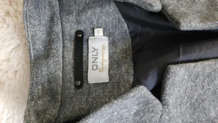 Manteau long XS gris - photo numéro 2