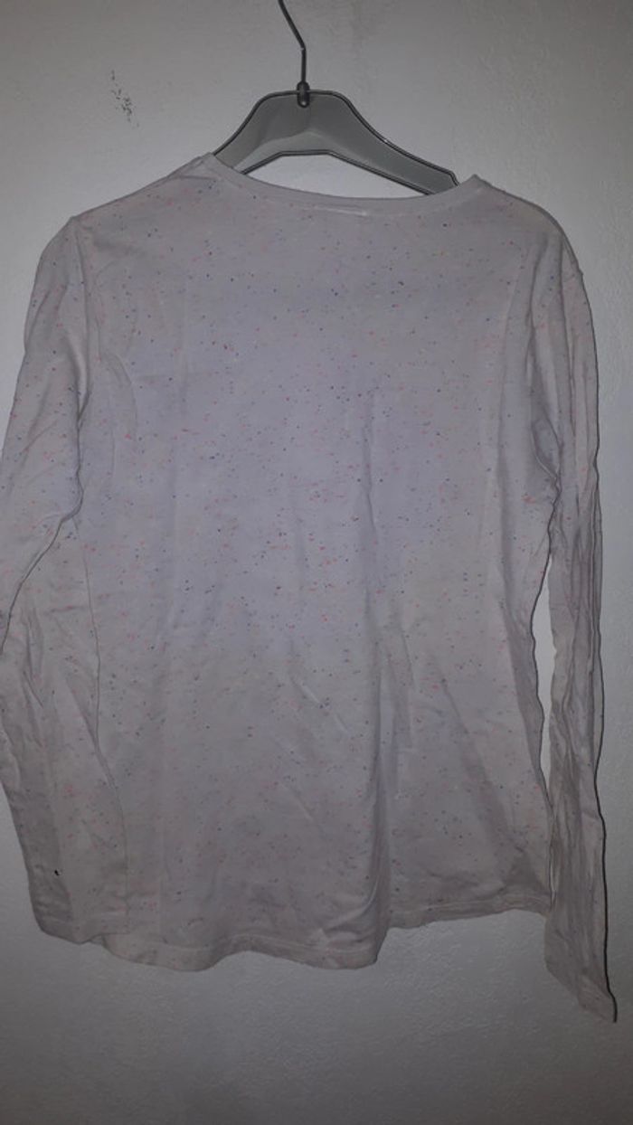 T shirt manches longues 12 ans fille - photo numéro 5