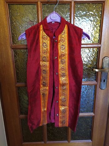 Tunique longue boutonnée