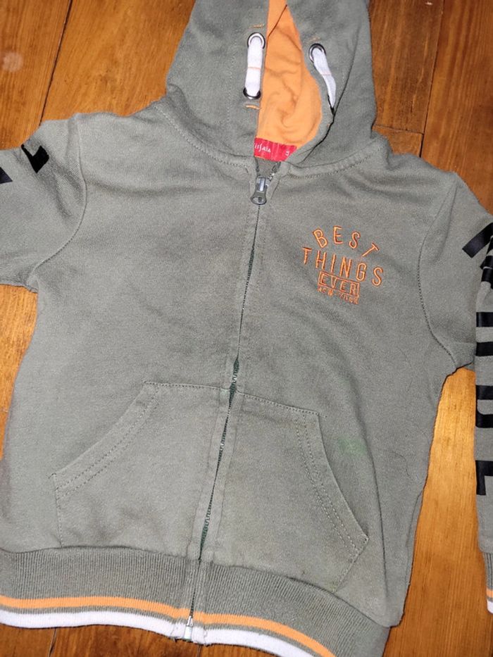 Gilet capuche 4 ans - photo numéro 2