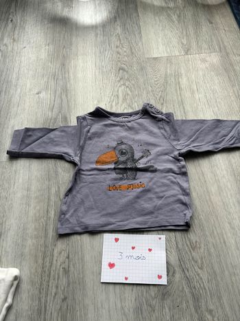 T-shirt 3 mois
