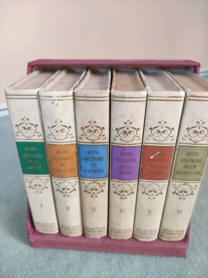Lot de 6 Tomes Sélection du Reader's digest