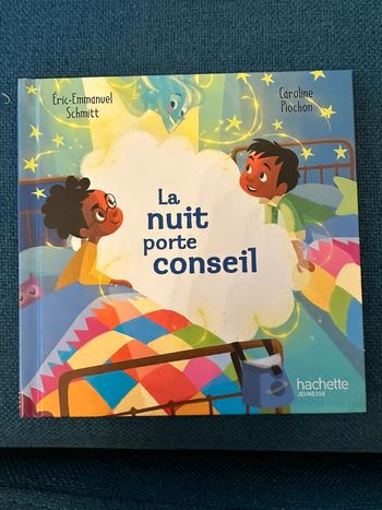 Livre album McDo McDonalds La nuit porte conseil Hachette Eric Emmanuel schmitt