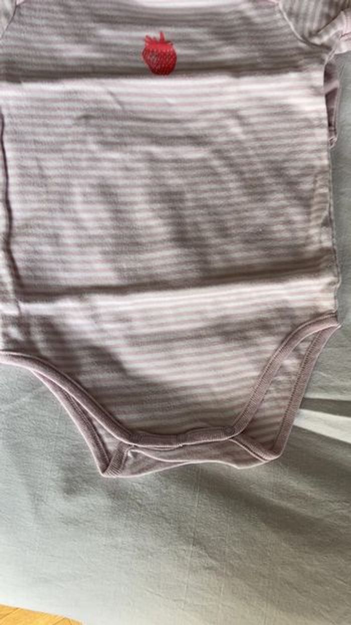 Bout’chou 3 bodies 24 mois lilas - photo numéro 9