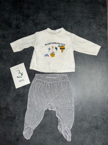 Pyjama bébé « montgolfières »