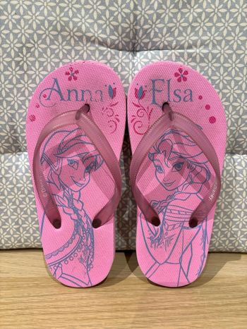 Paire de Claquettes "La Reine Des Neiges" Pointure 28 / 29