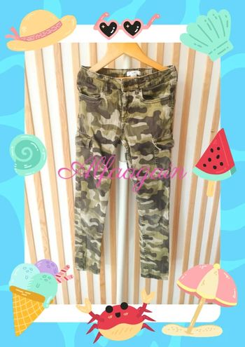 Jean skinny camouflage 10ans xxs la halle