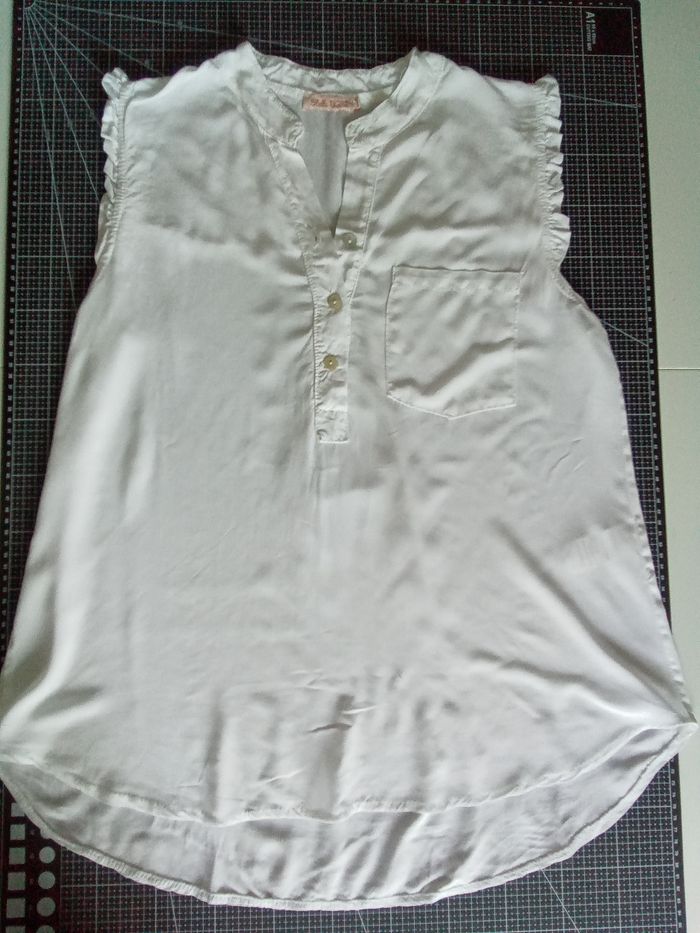 Blouse sans manche, Stella Bianca, taille L - photo numéro 2