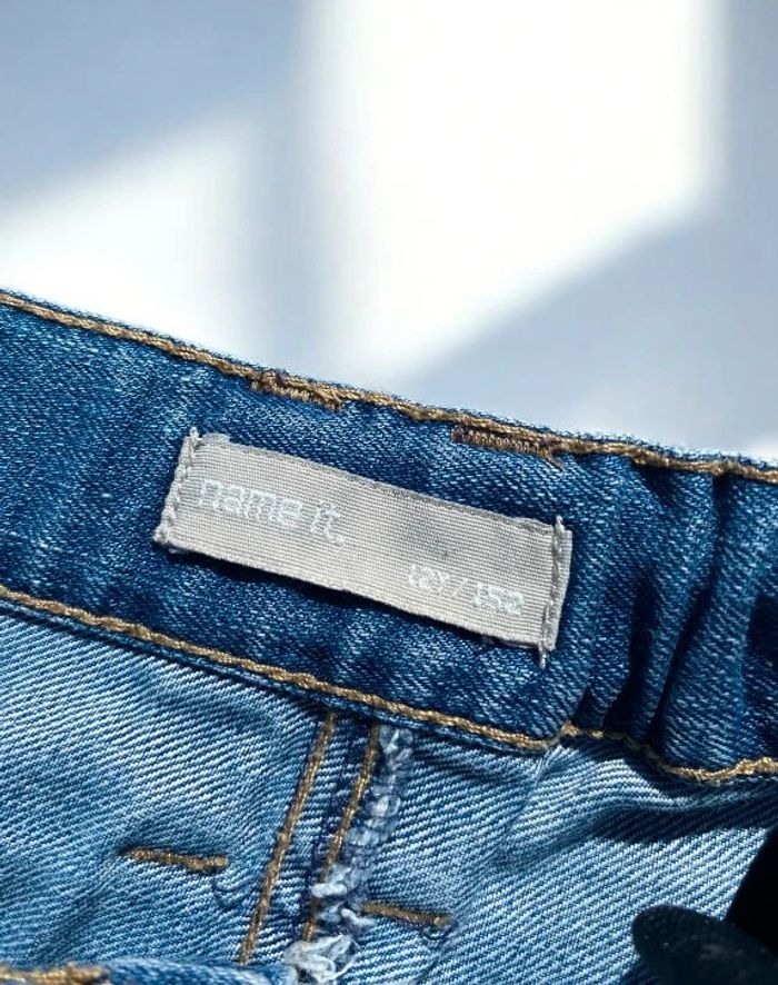 🌹 Short/pantacourt en jean bleu "Name It" - garçon Taille 12 ans 🌹 - photo numéro 3