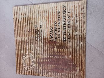 Disque vinyle Concerts colonne Pierre Devaux WIX Siecle Grands concertos