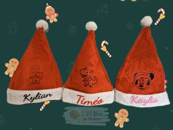 Bonnet de Noël personnalisé