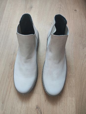 Bottines Gabor gris clair