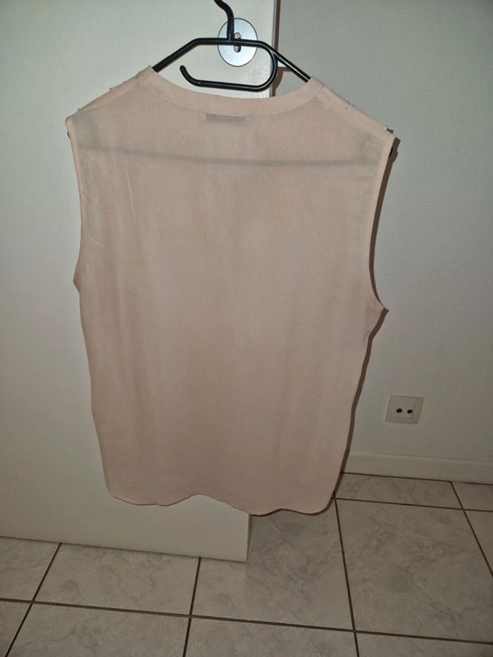 Blouse rose poudré - photo numéro 4
