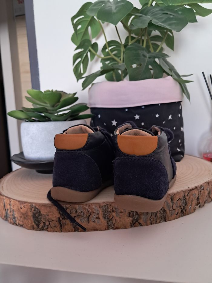 Chaussure cuire bleu - photo numéro 5