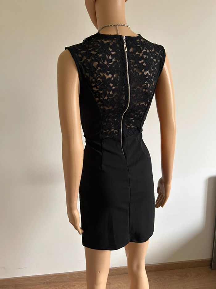 Robe noire et rouge neuve sans manches Miss One taille L (taille petit) - photo numéro 8