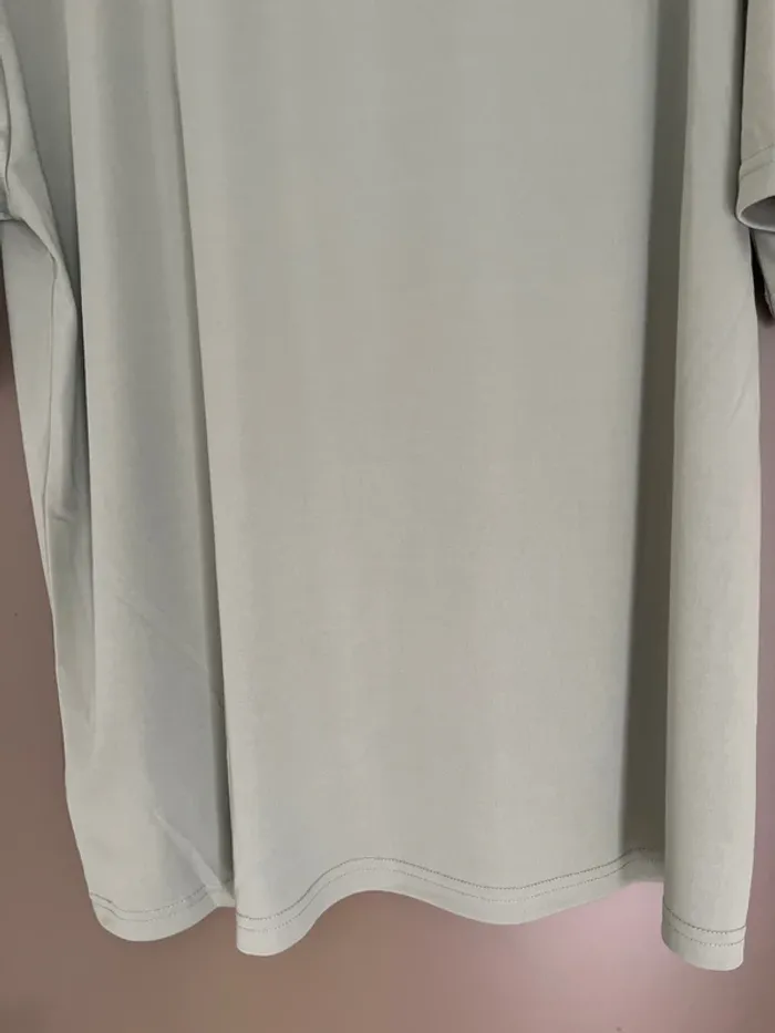 t-shirt homme manches courtes taille L New Era vert amande - photo numéro 9