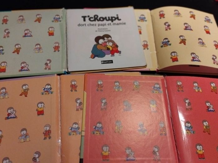 Lot de 4 Livres enfant Nathan T'choupi - photo numéro 4