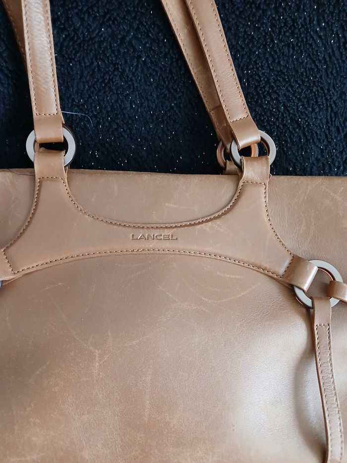 Sac Lancel cuir camel - photo numéro 2