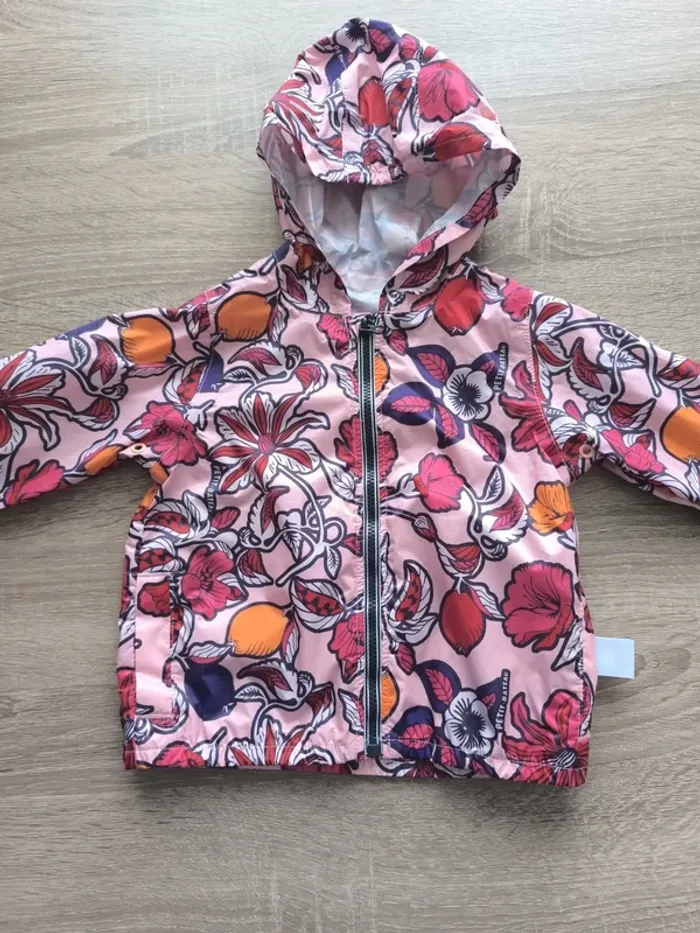 Coupe vent fleuri petit bateau 12 mois - photo numéro 2