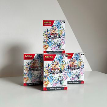 Pokémon : Booster Bundle EV8.5 - Évolutions Prismatiques - 6 Boosters - Neuf & Scellé