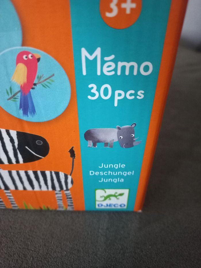 Memo 30 pièces djeco jungle - photo numéro 3
