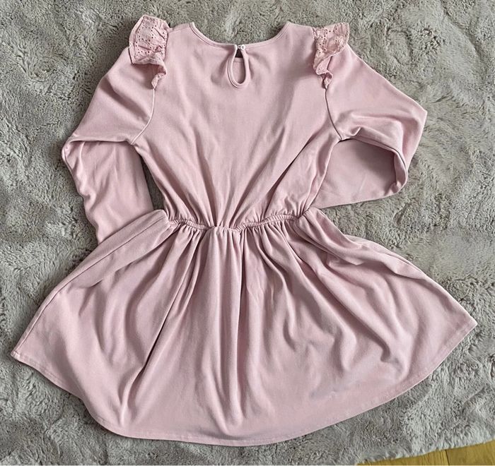 Robe manche longue rose - photo numéro 3