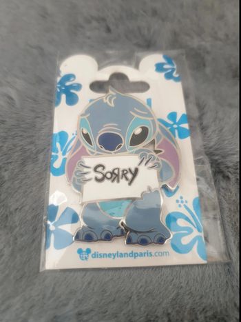 Disneyland Paris Pin's Stitch Sorry