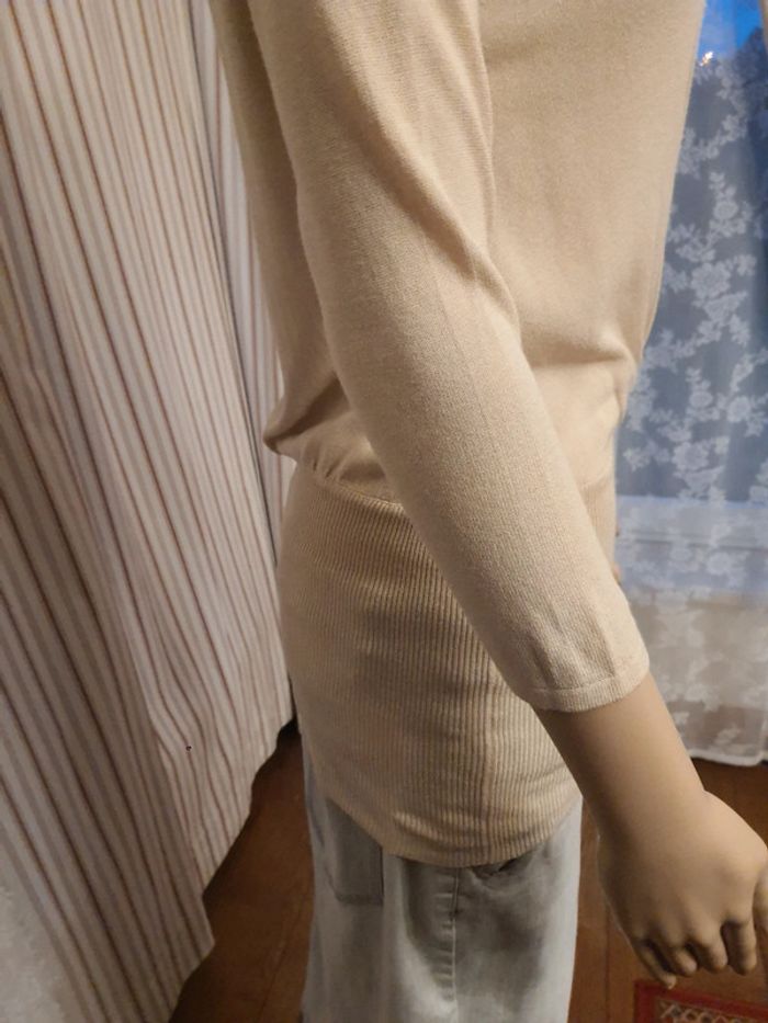 Pull Beige Fracomina taille S - photo numéro 10