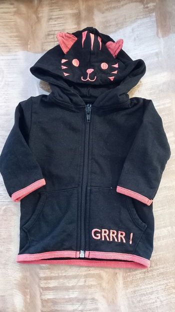 Gilet zippé 3 mois