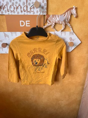 T-shirt manche longue 18 mois