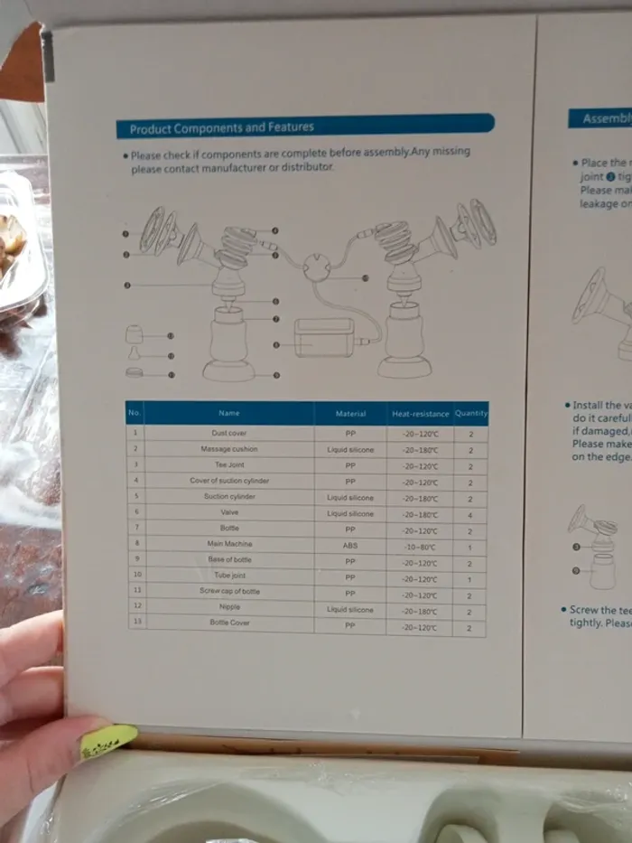 Tire lait double pompe - photo numéro 2